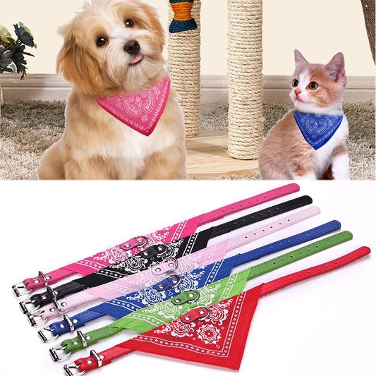 Pet Bandanas Collar for Dogs and Cats