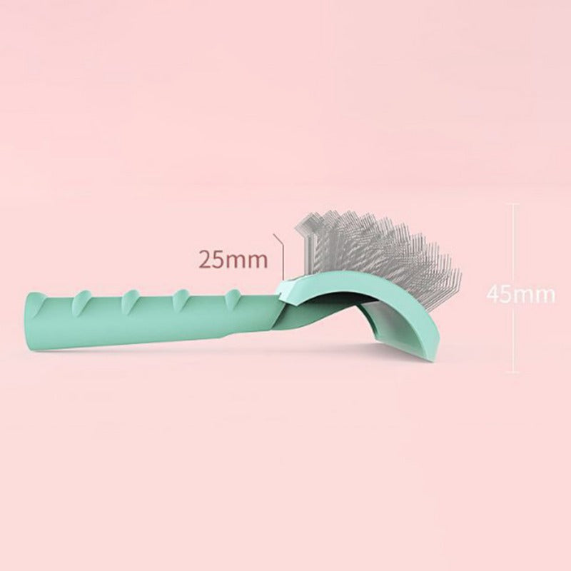 shedding hair remove needle brush
