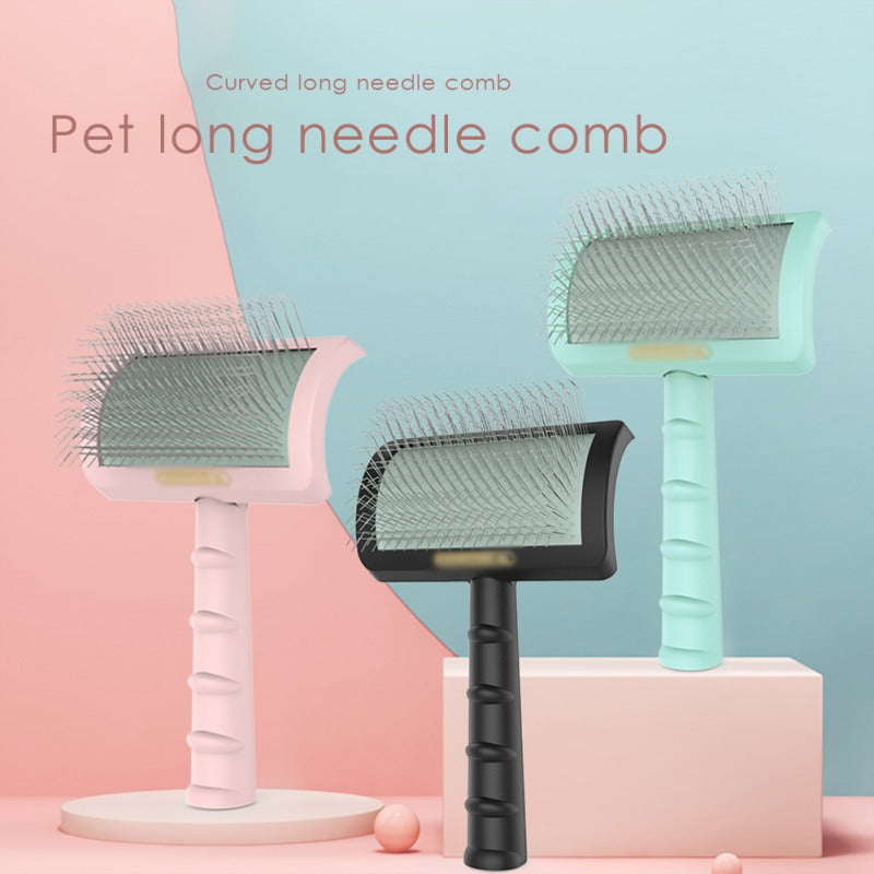 shedding hair remove needle brush