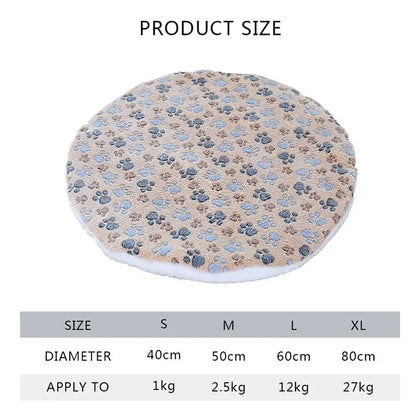 Plush Cat Bed Mats