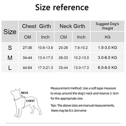 Pet Dog Harness Lead Leash Set