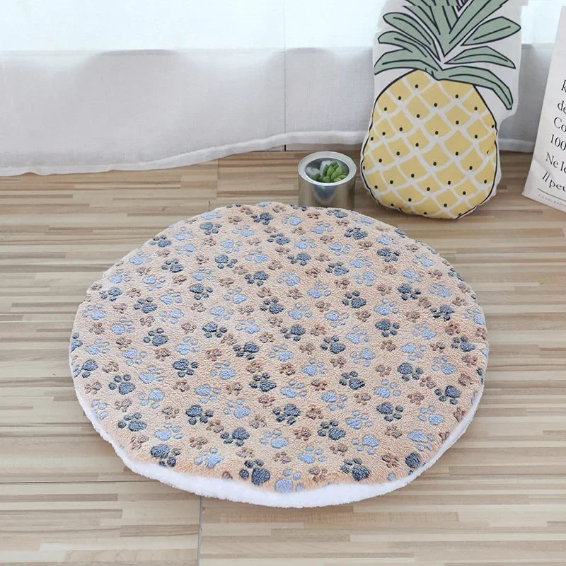 plush cat bed mats