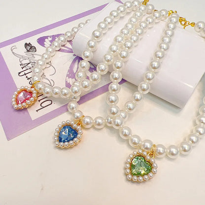 Adjustable Pearl Necklace for Cats