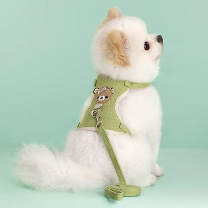 Pet Dog Harness Lead Leash Set