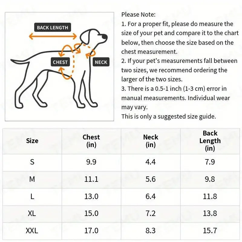 waffle grid vest for spring/summer for pets