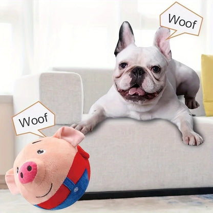 Electric Automatic Plush Bouncing Toys