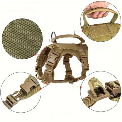 Breast-band Collar Harness Leash
