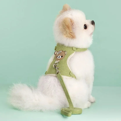 Pet Dog Harness Lead Leash Set