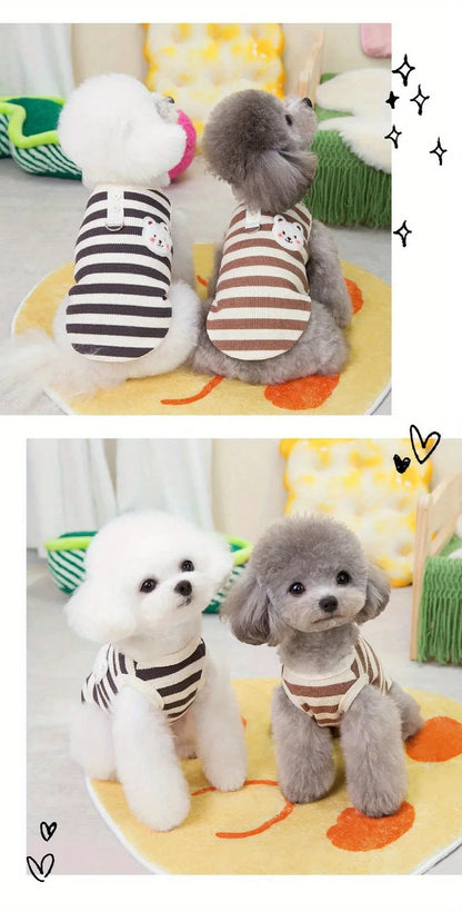 Waffle Grid Vest for Spring/Summer for Pets