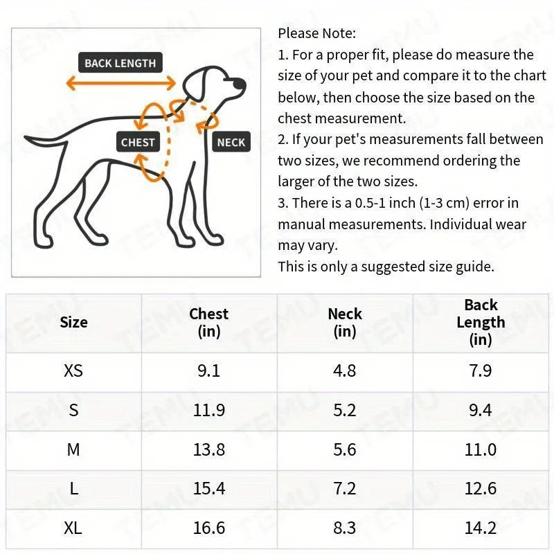 winter wear for pets