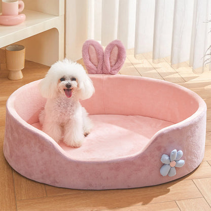 Detachable Washable Dog Sleeping Bed