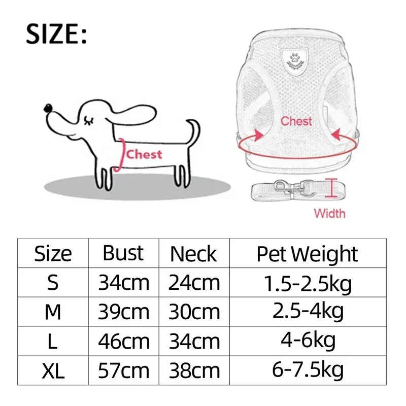 cat harness vest walking leash