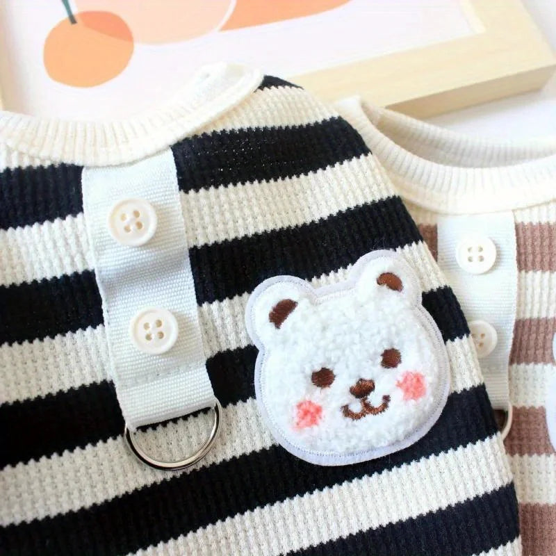 waffle grid vest for spring/summer for pets