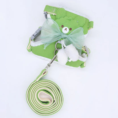 1pc Pet harness and leash Set