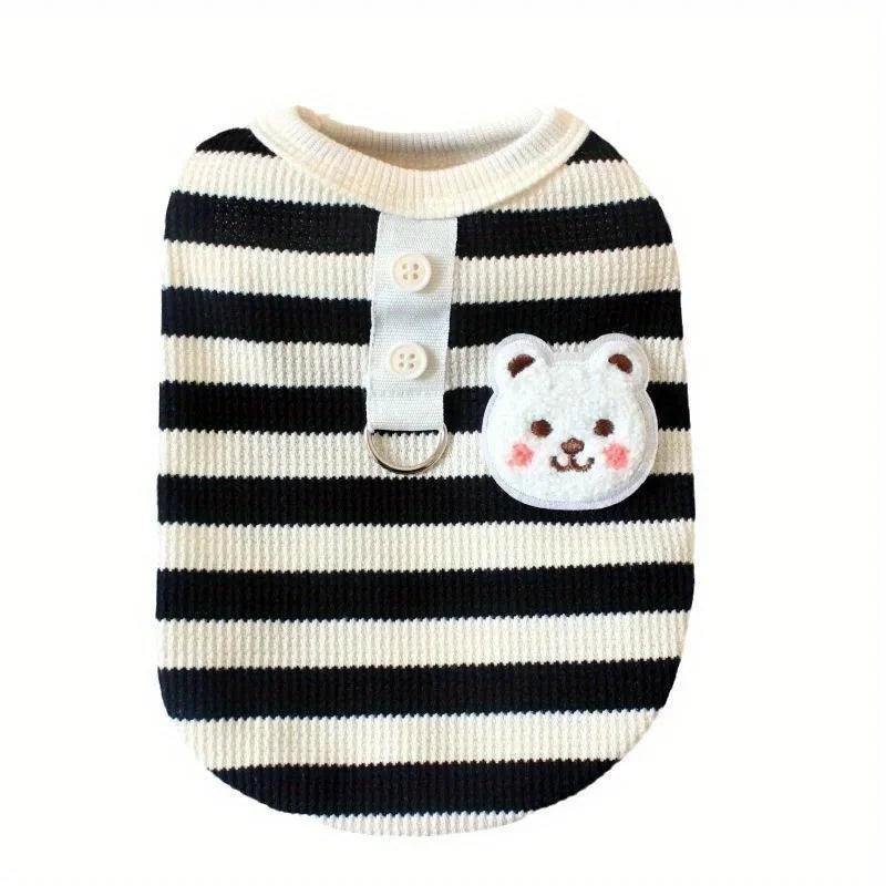 waffle grid vest for spring/summer for pets