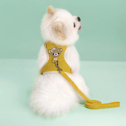 Pet Dog Harness Lead Leash Set