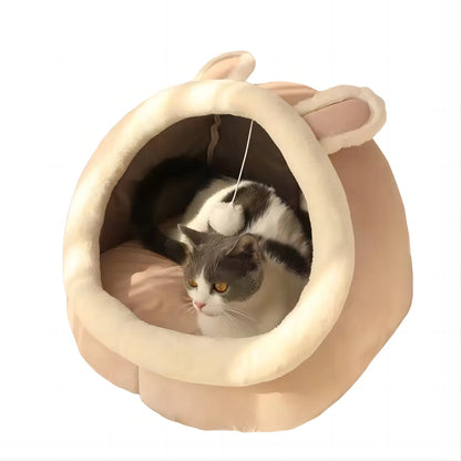 Tent Cave Bed for Cats and Small Dogs