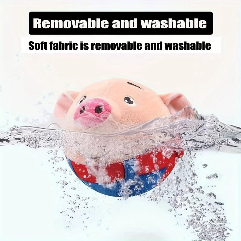 electric automatic plush bouncing toys