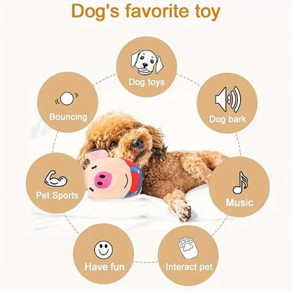 Electric Automatic Plush Bouncing Toys