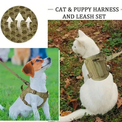 Breast-band Collar Harness Leash