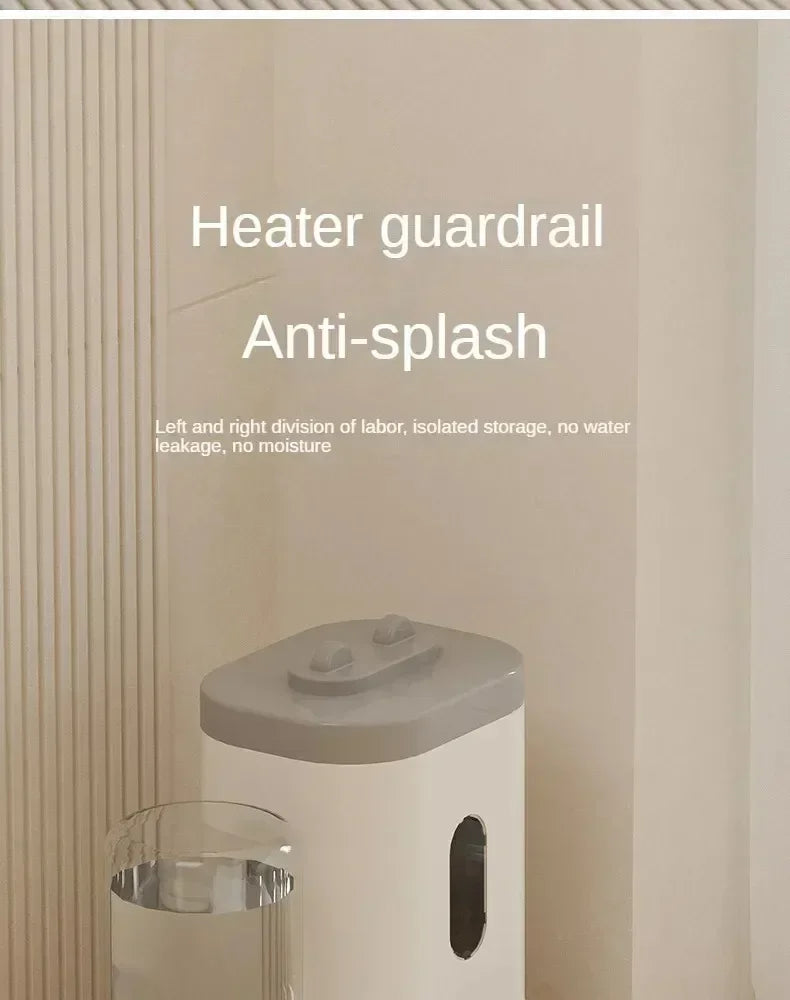 automatic feeder with water fountain