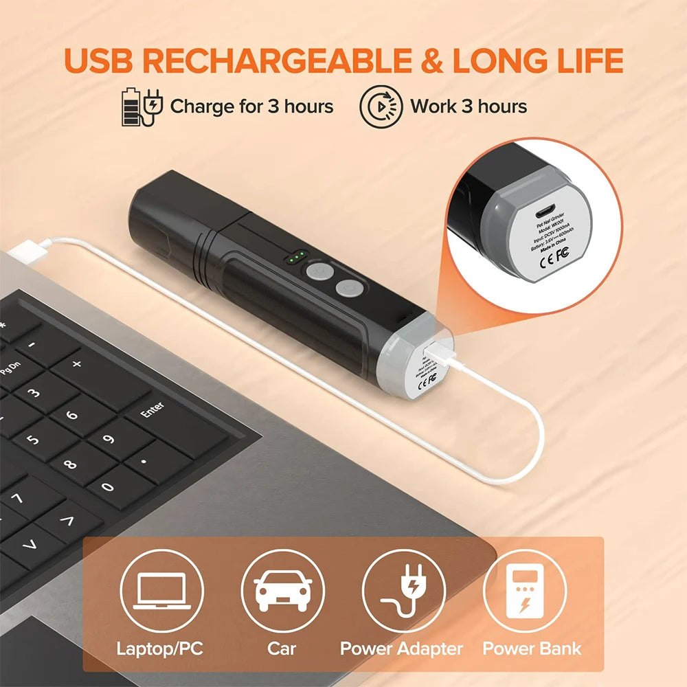 electric pet nail clippers