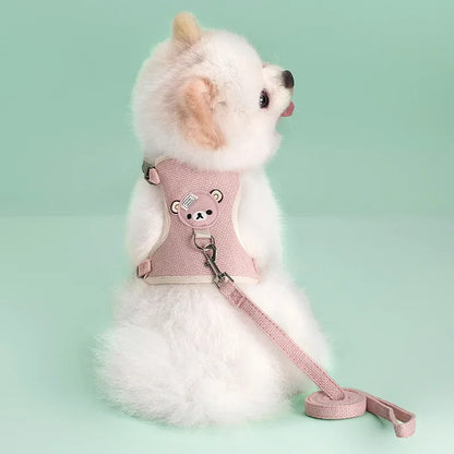 Pet Dog Harness Lead Leash Set