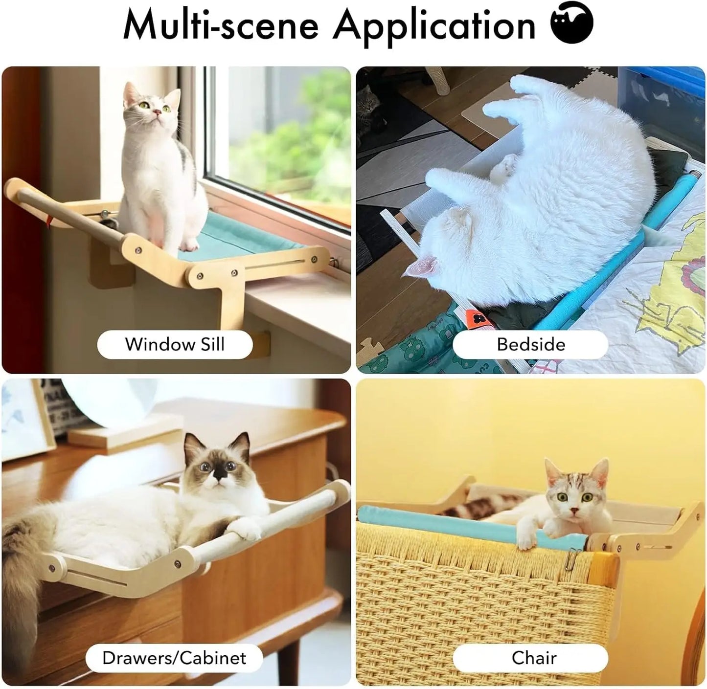 pet window hanging cat bed