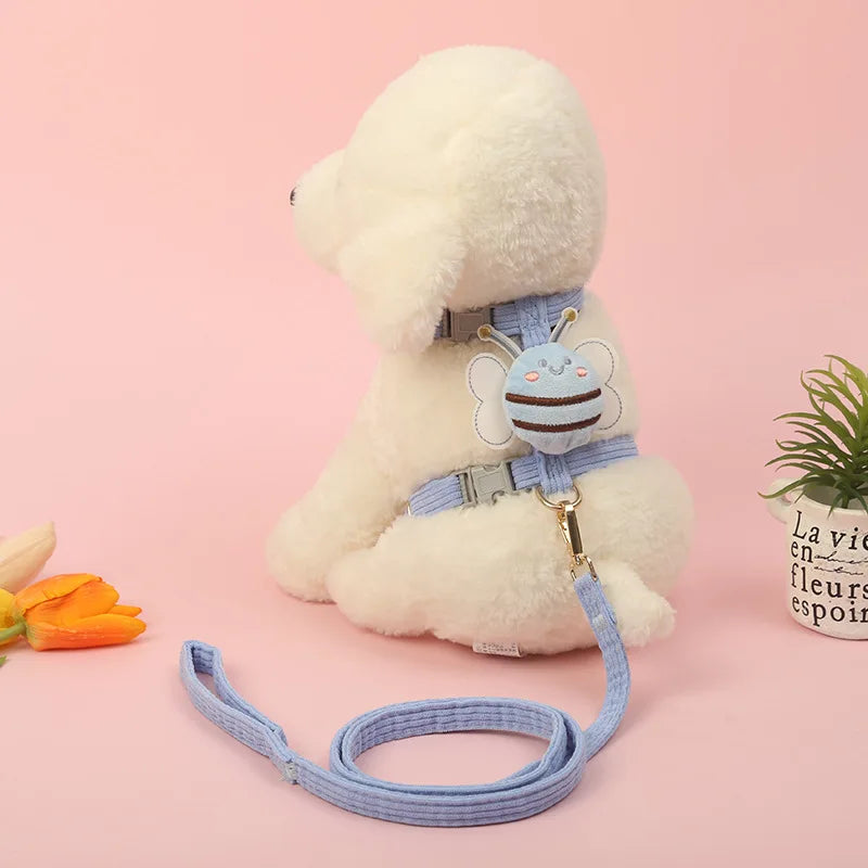 adjustable harness and leash set