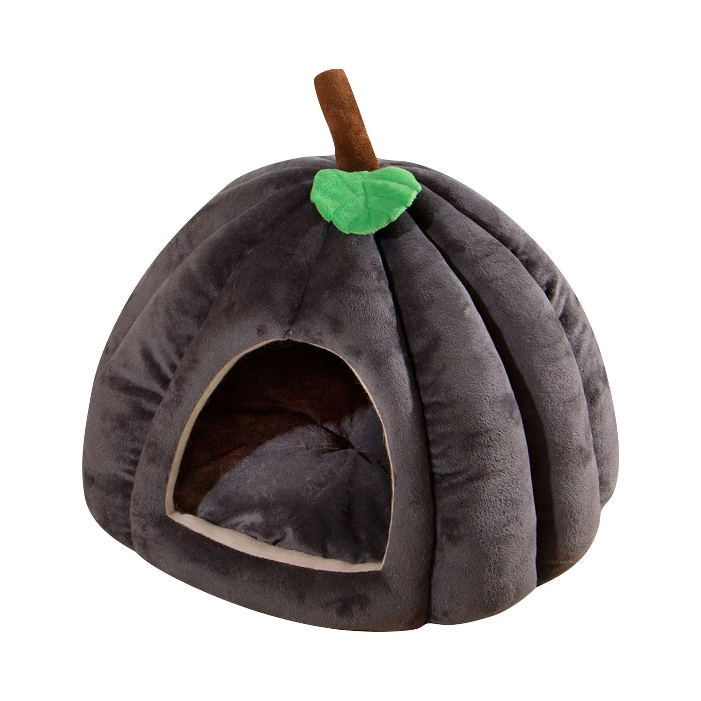 halloween themed pumpkin house for pets