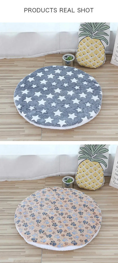 Plush Cat Bed Mats